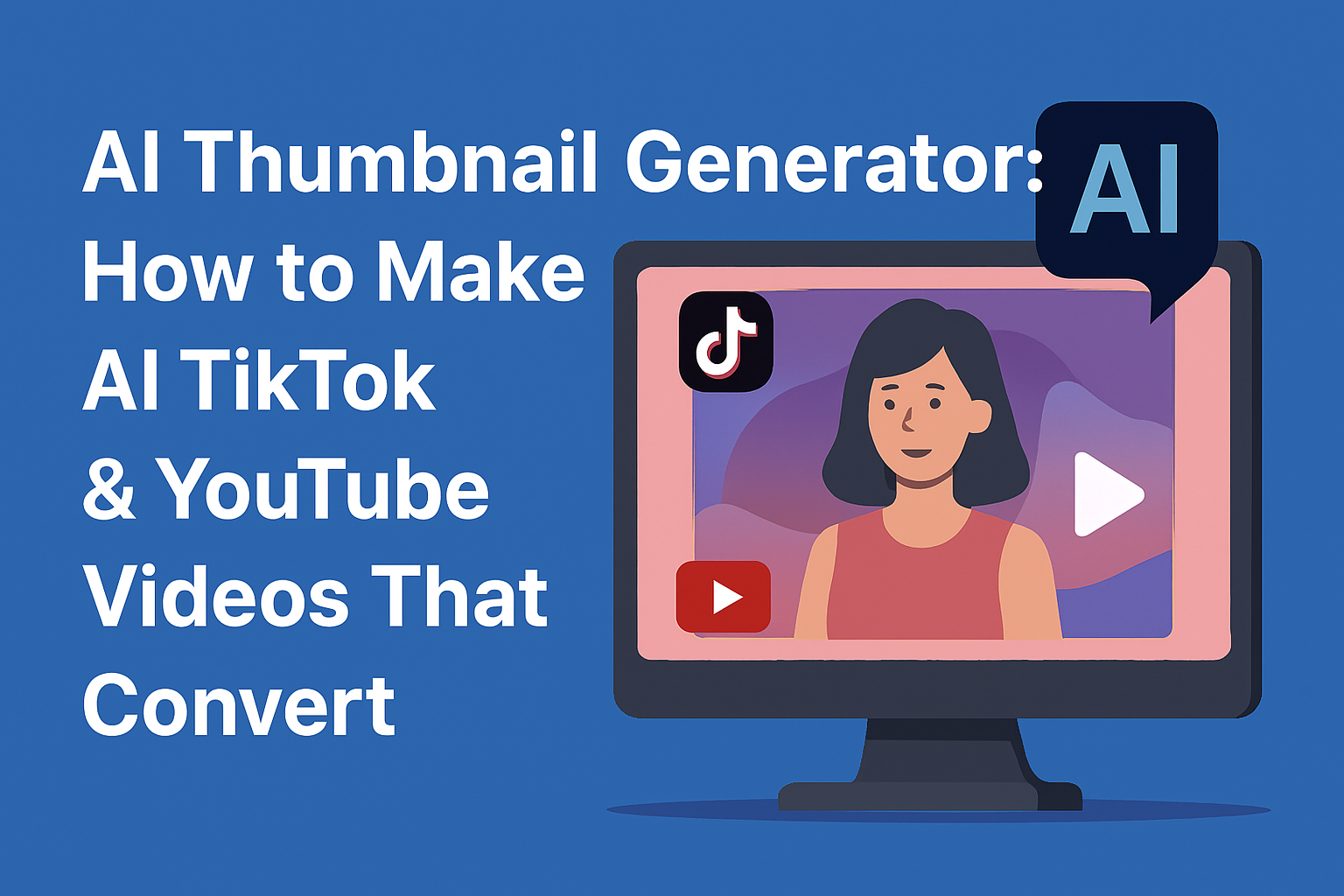 AI Thumbnail Generator: How to Make AI TikTok & YouTube Videos That Convert